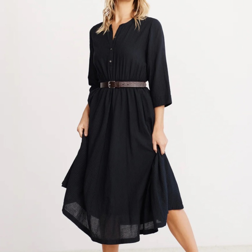 Jenni Kayne Seersucker Shirt Dress
